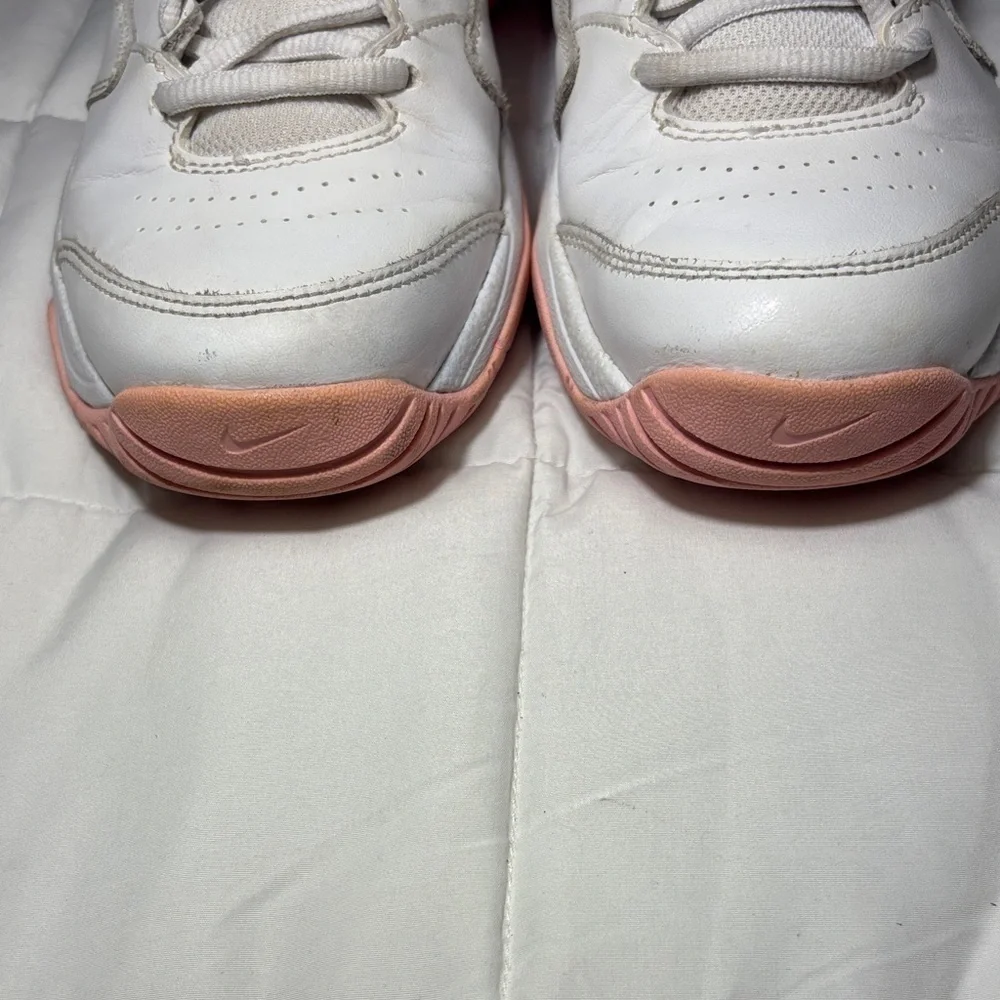 Nike Court Lite 2 White Sneakers with Pink Soles